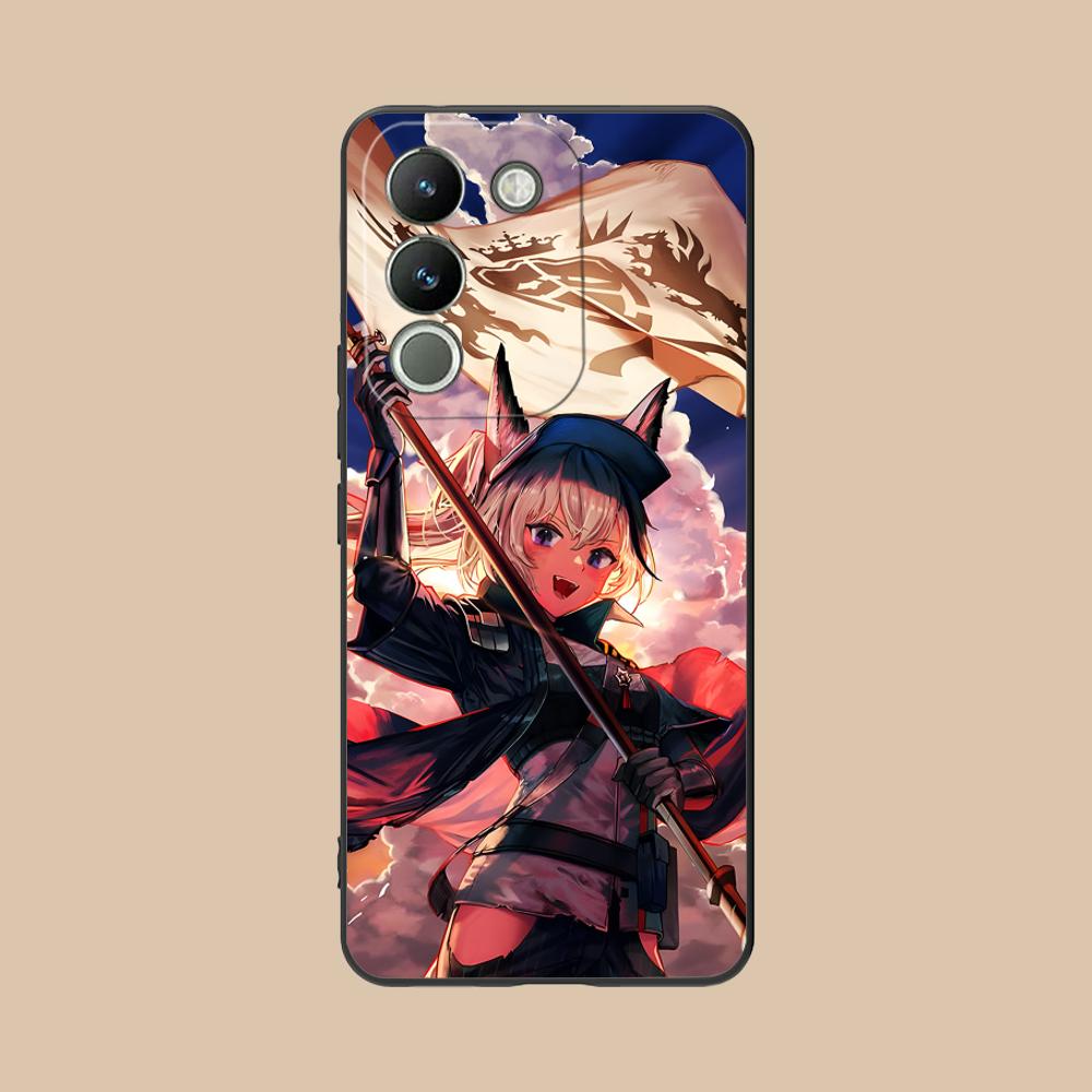 

Arknights Grani Матовый ТПУ Чехол для Мобильного Телефона для VIVO Y77 76 75 74 73 72 58 56 55 51 50 38 36 Y19 Y18 Y03 Y01 5G Цветной Чехол vivo Y77