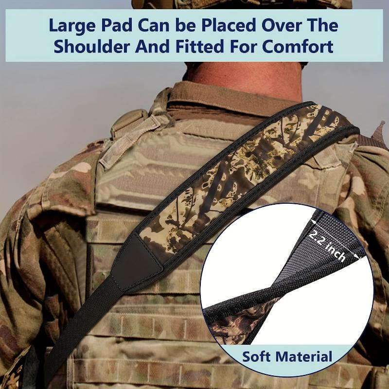 2-Point Harness with Swivels Durable Shoulder Pads Shoulder Strap Length Nylon Adjustable Shoulder Straps