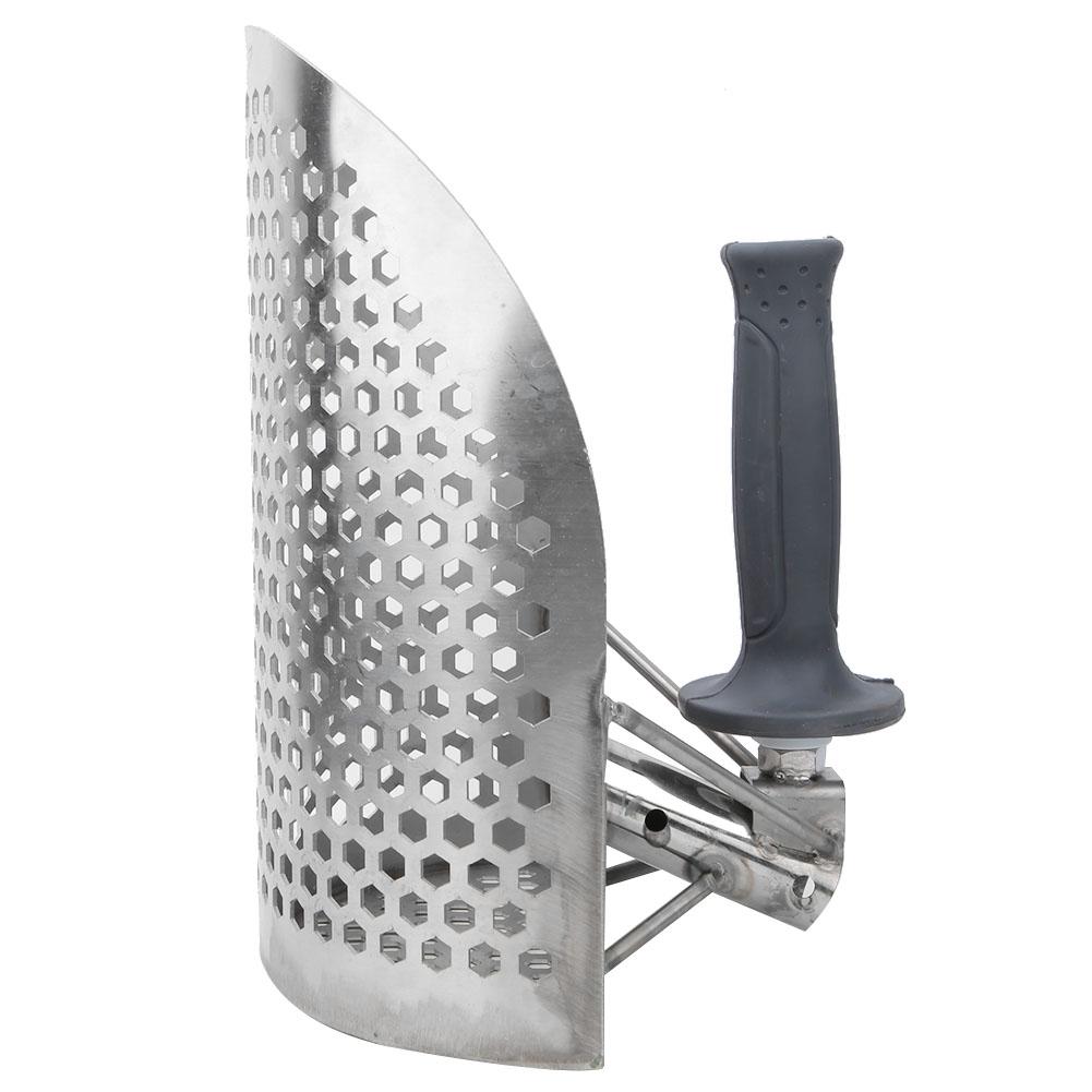 Stainless Steel Sand Scoop Treasure Hunting Jade Finding Scoop Treasure Hunting Tool stainless steel