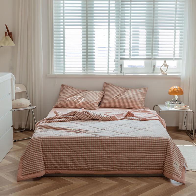 Washed Cotton Polyester Summer Quilt