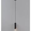 Bedroom Bedside Pendant Light, Modern Minimalist Cylindrical Minimalist Electroplated Long Line Pendant Light