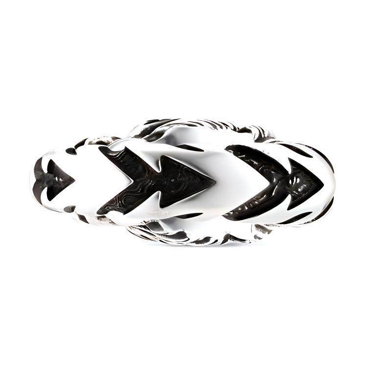 Gucci Garden Vintage Distressed Silver Ring Men Rings 621296-J8400-0701