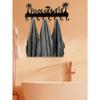 Wall Mounted Heavy Duty Towel Rack 8 Hooks Bathroom Pool Metal Organizer