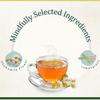 Tea And Twigs - Chamomile Lemongrass Tea - 15 Tea Bags (30 Grams) | Herbal Teas | For Good Sleep and Anti Anxiety | Whole Flower Buds of Chamomile