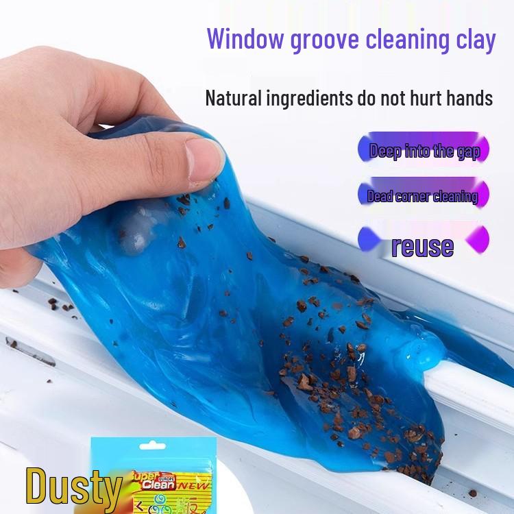 Multifunkční čisticí gel do interiéru auta na štěrbiny a odstraňování prachu