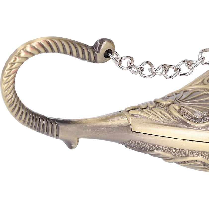 Vintage Magic Lamp, Genie Collector ' s Edition/Wedding Table Decoration, Wishing Light Ornaments, Aladding Magic Genie Lamp for Costume Props, Home