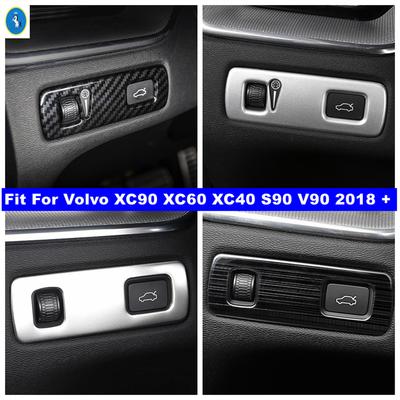 For Volvo XC90 XC60 XC40 S90 V90 2018 - 2025 Auto Head Lights Switch Headlight Adjust Trunk Box Switch Control Panel Cover Trim