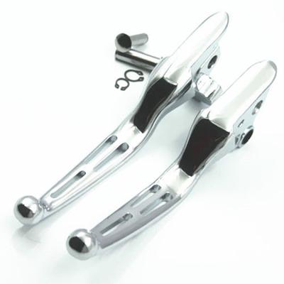 Motorcycle Slotted Clutch Brake Levers For Harley Street Glide FLHX Road Glide FLTR Touring Trilke Models 2008-2013 FLHRC