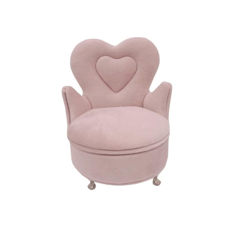 Schmuckschatulle in Sofaform, wunderschönes Schmucketui, Schmuckaufbewahrungsorganisator, Plüschstruktur zur modischen Schmuckaufbewahrung