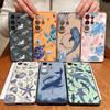 Magnetic For Magsafe Case For Samsung Galaxy S26 Ultra S25 Edge S24 Plus S23 FE S22 A17 A54 A55 A56 A57 5G Shark Whale Pattern Cover
