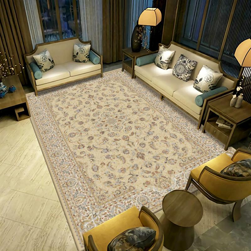 New Chinese Style Living Room Carpet Simple Coffee Table Sofa Floor Mat Bedside Carpet Easy To Maintain