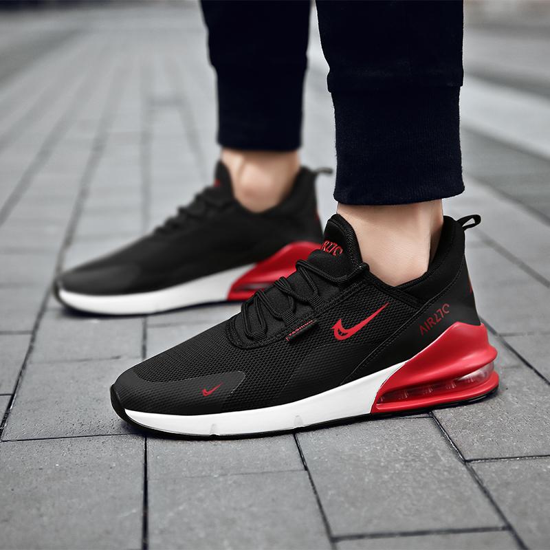 Compre Nike Air Max270 Almofada De Ar 270 Homens E Mulheres Amortecimento  Tênis Roxo Lobo Cinzento De Três Cores Faculdade Branco Preto Vermelho Tênis  Respirável Confortáveis Barato | Entrega Rápida E Qualidade 