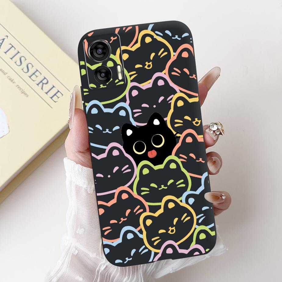 For Motorola Edge 30 LIte Case Cute Panda Cartoon Cover Shockproof Soft TPU Phone Case For Motorola Edge 30 Neo Edge30 Lite Bags