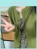 Spring Autumn Wool Sweater For Women With Ice Silk Blend And Button Details