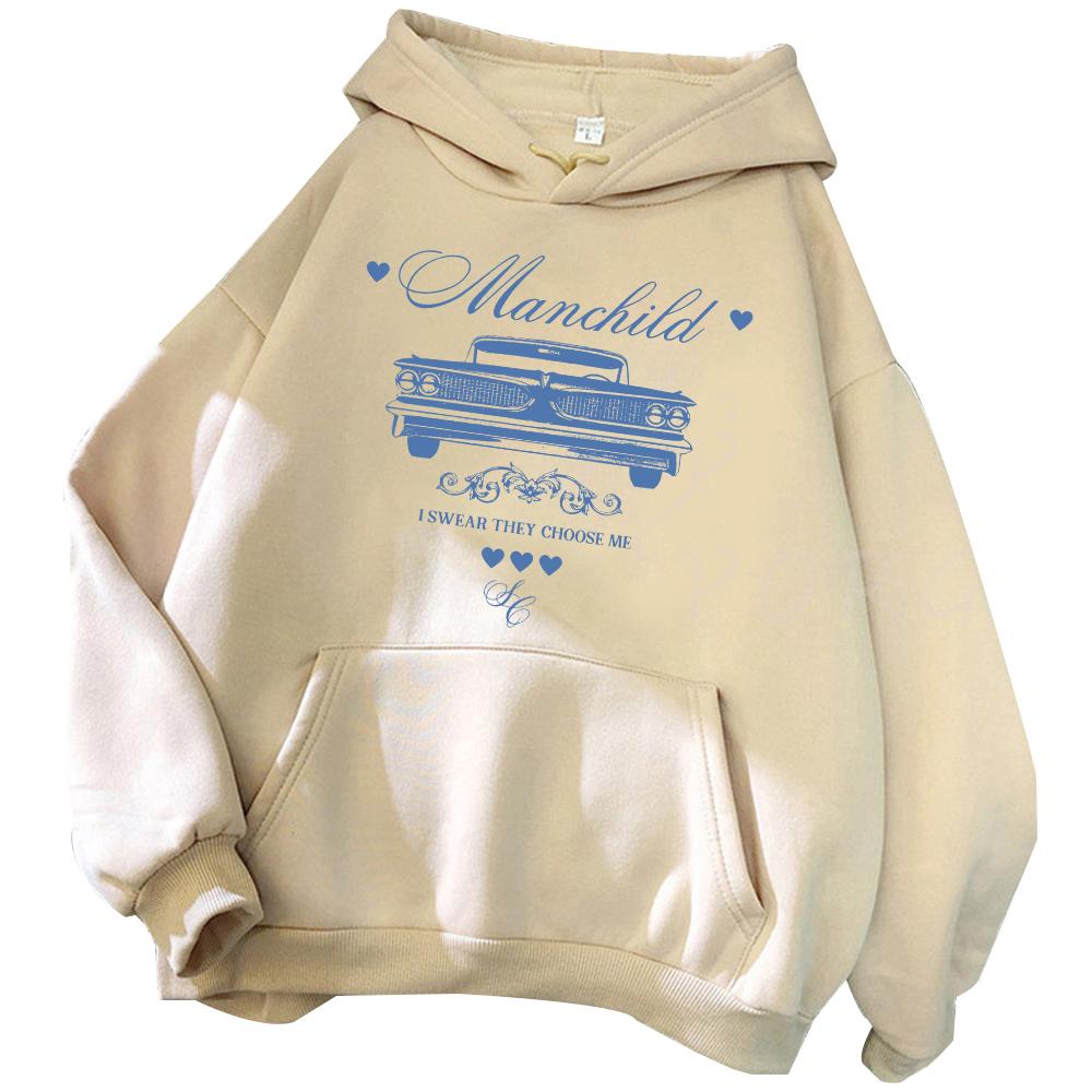 Sabrina Carpenter Manchild Hoodie Fan Geschenk Unisex Langarm Sweatshirts