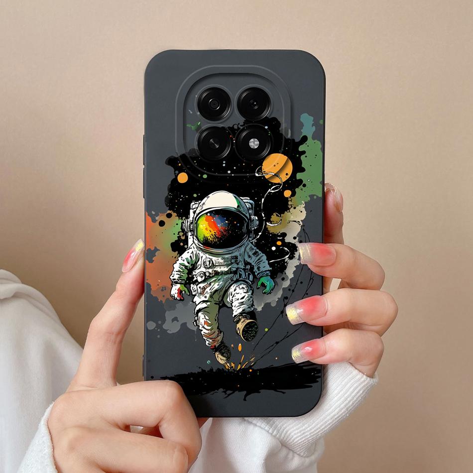 For Oppo A5 Pro 5G Phone Case Cute Cartoon Back Cover For Oppo A 5 2025 Full Protection Soft Liquid Silicone Anti Drop Housing