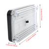 1Pcs White Rectangular Car Doom Light Auto Interior Light 36SMD Roof Ceiling Lamp Bulb