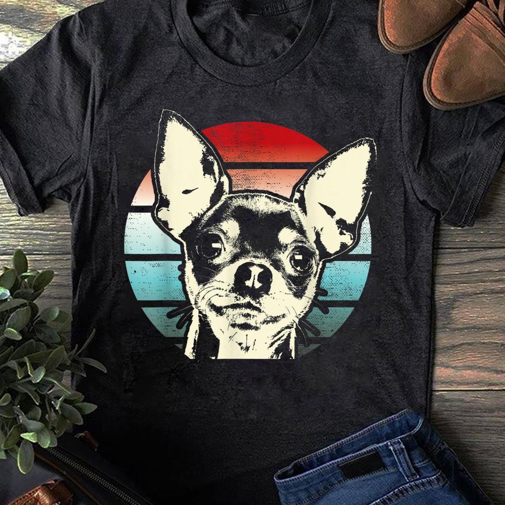 Retro Chihuahua T-Shirt: Gift for Dog Lovers