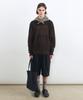 INSILENCE Contrast Panel Pullover Knit Brown