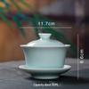 Longquan Celadon Sancai Gaiwan Kung Fu Tea Set