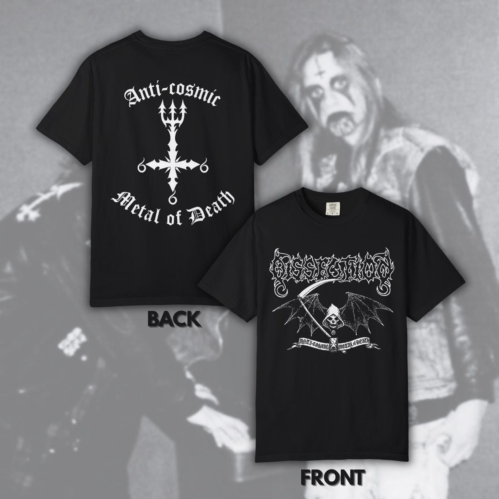 Dissection - Anti-Cosmic Metal Of Death | Size- S, M, L, XL, 2-4 XL 2XL