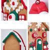 Fashion Christmas House Cute Hanging Ornament Christmas Tree Decoration Pendant  Xmas Tree