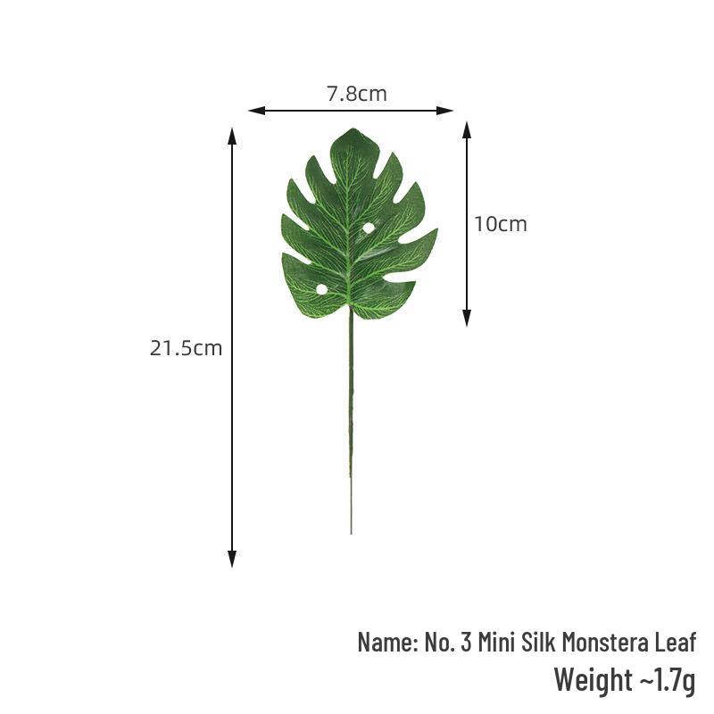 

Artificial Turtle Leaf Flower Arrangement for Home Décor