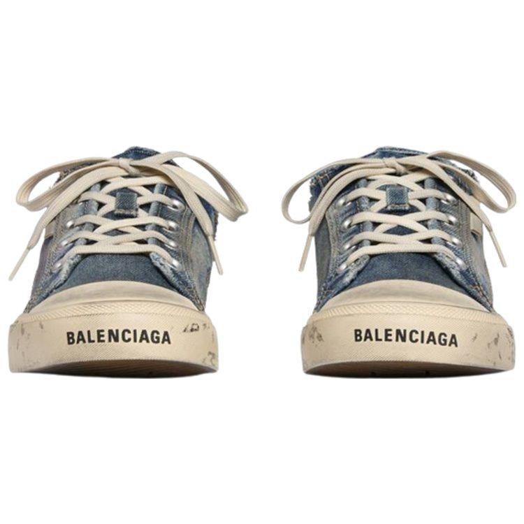 Balenciaga Mules in Denim Usurato 'Blue' da Donna Paris 693952W3RCL4090
