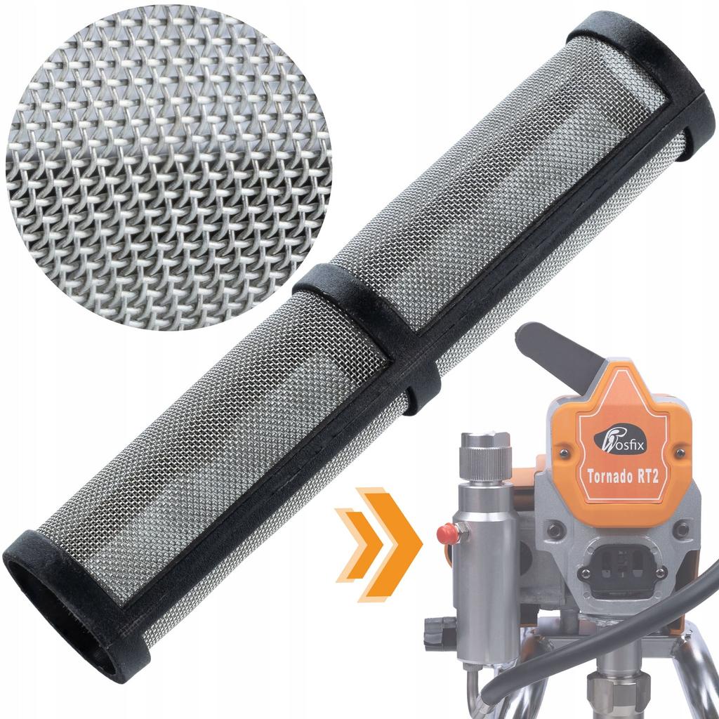 Rosfix Agregat Malarski Tornado RT4 UltraSpray 3000W – Wydajność 3,2L/min | Ciśnienie 22MPa | Zestaw z Dyszami 519 i 513