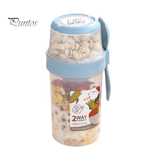 

Салатная чашка с вилкой, держатель для заправки салата, переносной контейнер для салата, набор чашек, не содержащий бисфенол-А, двухслойная конструкция, уплотнительные кольца, легко наполнять, чистый обед, фрукты M красный