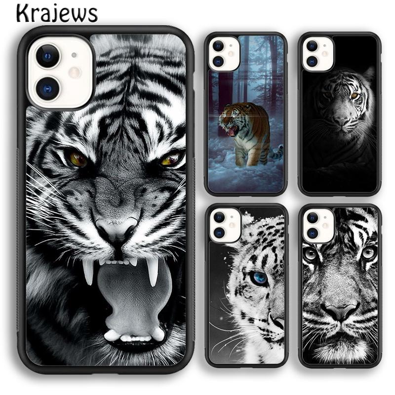 Krajews Tier Tiger weiche Handyhülle Abdeckung Für iPhone 17 Air 16 15 14 plus 12 13 pro max Hülle Schale Fundas