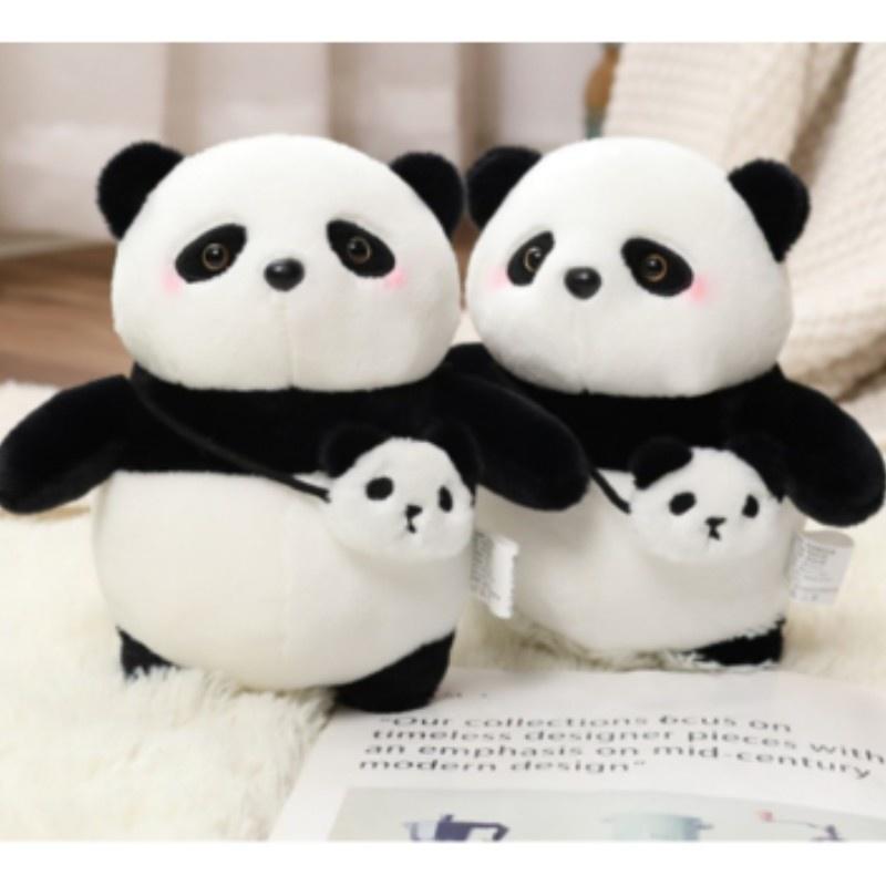 Cute Plump Panda Plush Toy For Home Decor And Children's Playtime