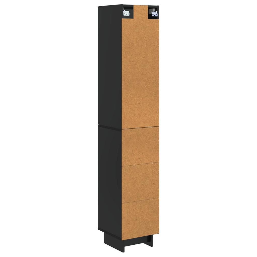 Cabinet Set 2 pcs 33 x 34.5 x 90 cm Engineered Wood