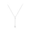 Cold Wind Collarbone Chain Female Simple Versatile Dancing Choke Neck Chain Light Luxury Flash Diamond Fringed Necklace