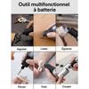 Outil rotatif multifonction - hoto - 35 en 1 - 2000 mah - 5 vitesses - lumière led annulaire