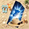 TSG 1899 Hoffenheim Print Beach Towel, Versatile Lightweight Absorbent Beach Towel for Pool Surf Yoga Bathroom, Perfect Birthday Holiday Gift