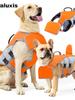 Dog Life Vest with Magic Sticker Buoyancy Suit Pet Supplies for Large to Medium Dogs Lightweight Swimwear