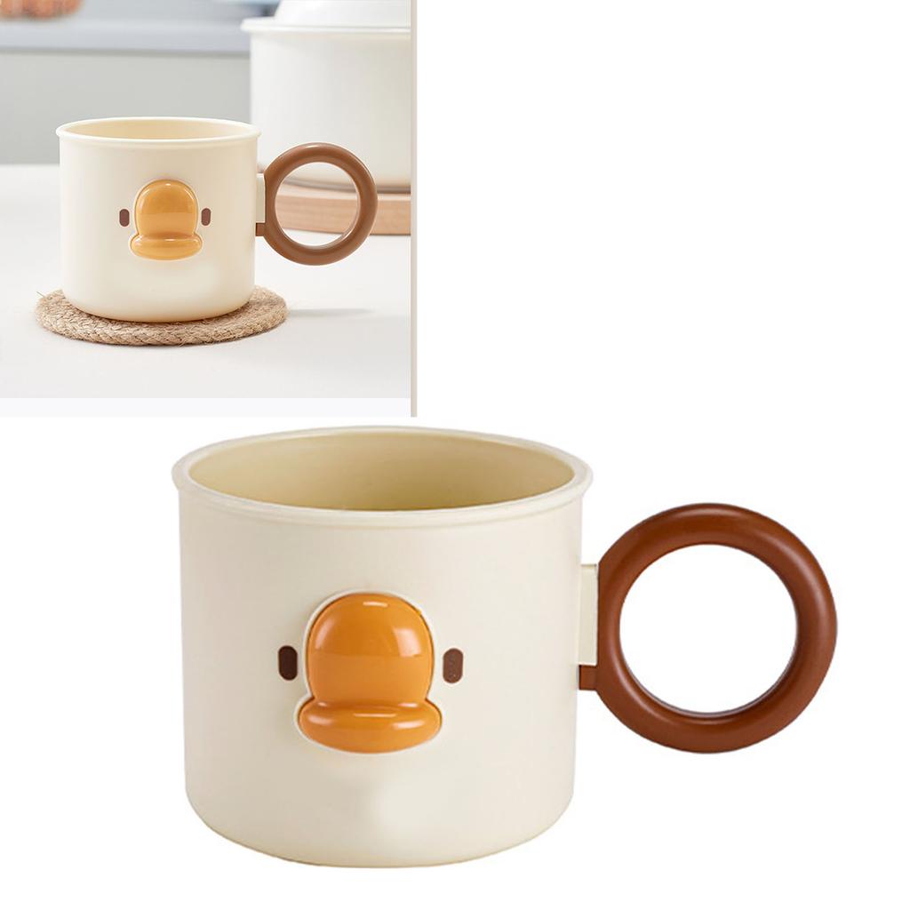 Tazza Portaspazzolino Cartone Animato Tazze da Acqua Rotonde Portaspazzolini per Casa Ufficio Viaggio S