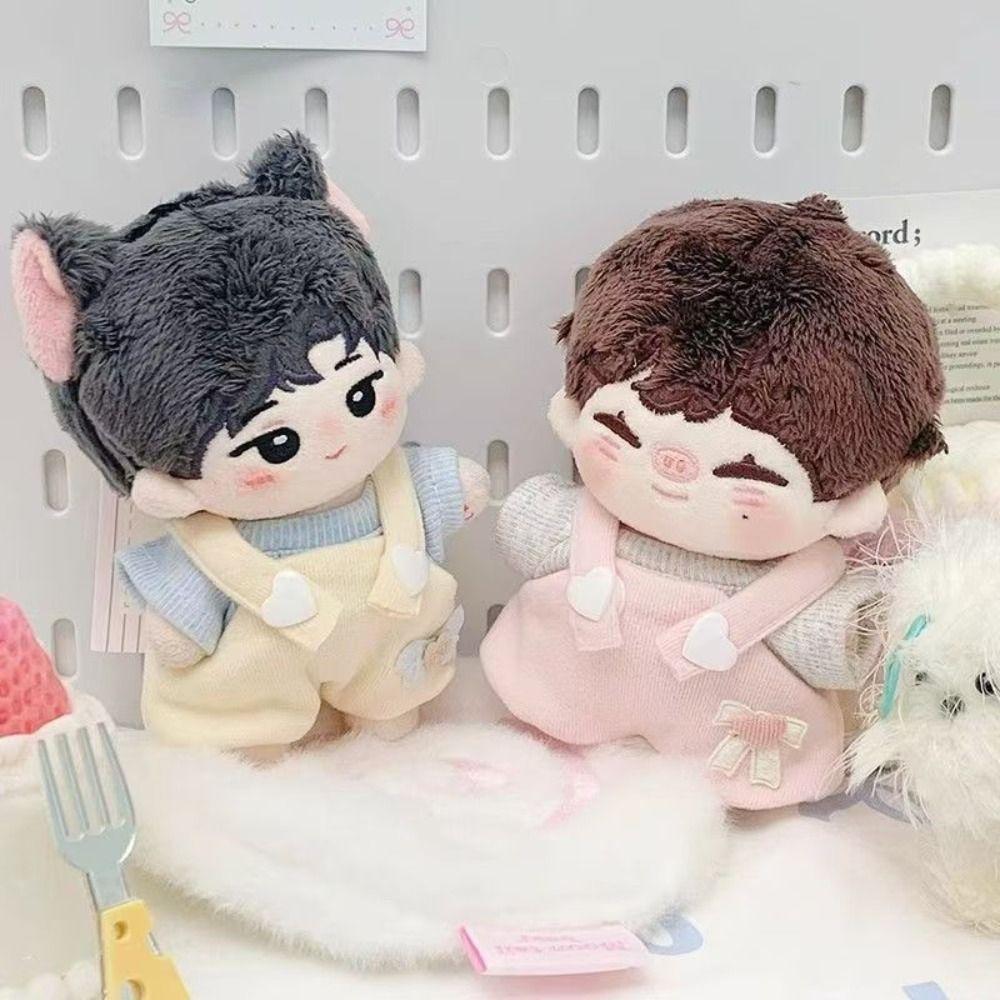 Cute Style 10cm Cotton Doll Clothes Dress-up 10cm Doll Clothes Cotton Doll's Clothes Set  Kids Gift