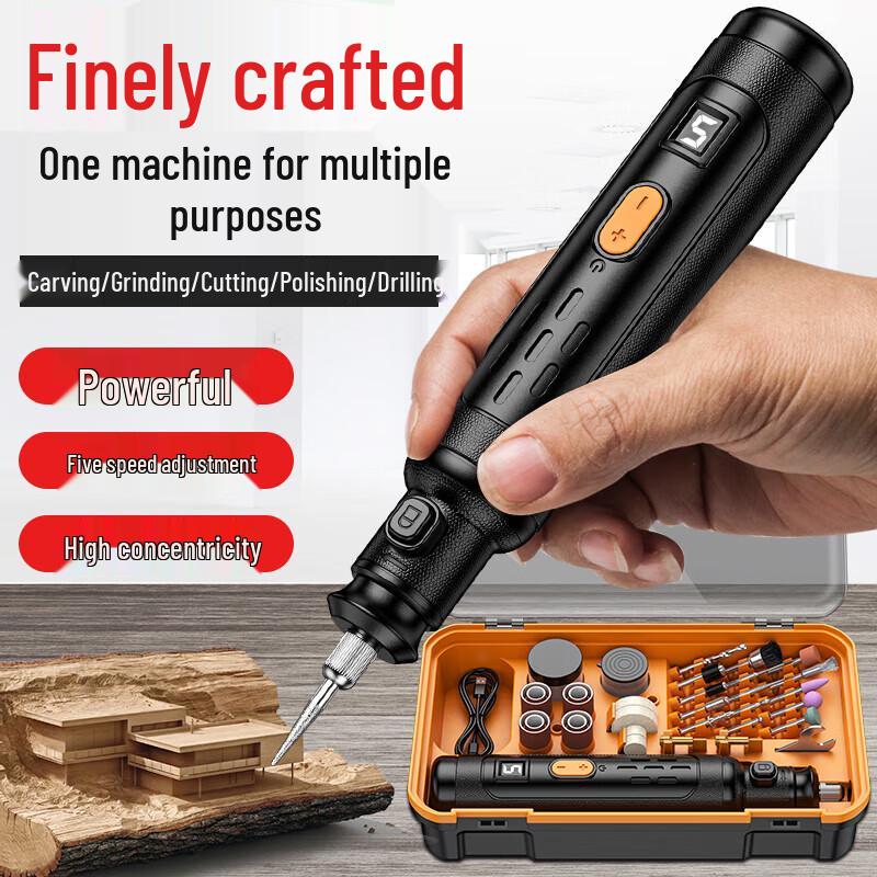 

Miniature Handheld Electric Wood Carving Tool CN plug (adapter included)