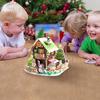 2 Stück Weihnachtshütte 3D-Stereoskopisches Puzzle Handgefertigtes DIY Modell Zusammenbau Hände und Brainstorming Puzzle Spielzeug Zusammenbau Spielzeug Spielsets