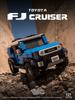 622PCS Toyota FJ40 Off Road Vehicle Building Blocks Retro Car Model Bricks Set With Display Box Desktop Ornaments Kids Toys Gift