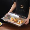 Zhebu Stainless Steel Food Display Tray with Lid