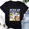 Regular Show Mordecai Och Rigby T-shirt Regular Show Skjorta Fläkttillbehör Regular S