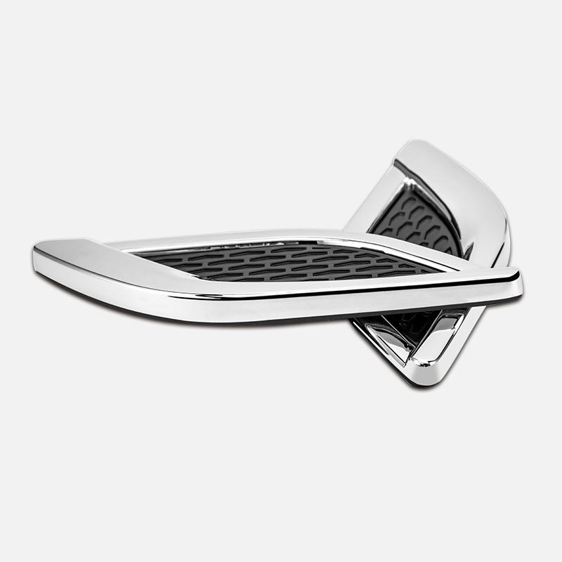 

1 пара наклеек для украшения автомобиля, наклейка на доску из листьев автомобиля, наклейка с имитацией жабр акулы, наклейка на экстерьер автомобиля, наклейка с имитацией бокового выхода автомобиля