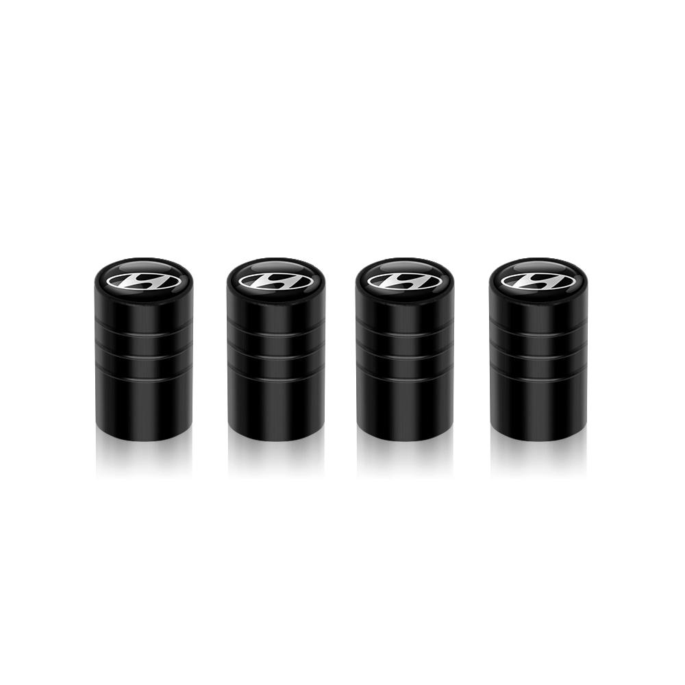 4Pcs Auto Tire Valve Caps Tyre Air Stem Covers Car Accessories For Hyundai Accent Elantra Wagon Sonata i10 i20 i30 ix35 Veracruz RR66