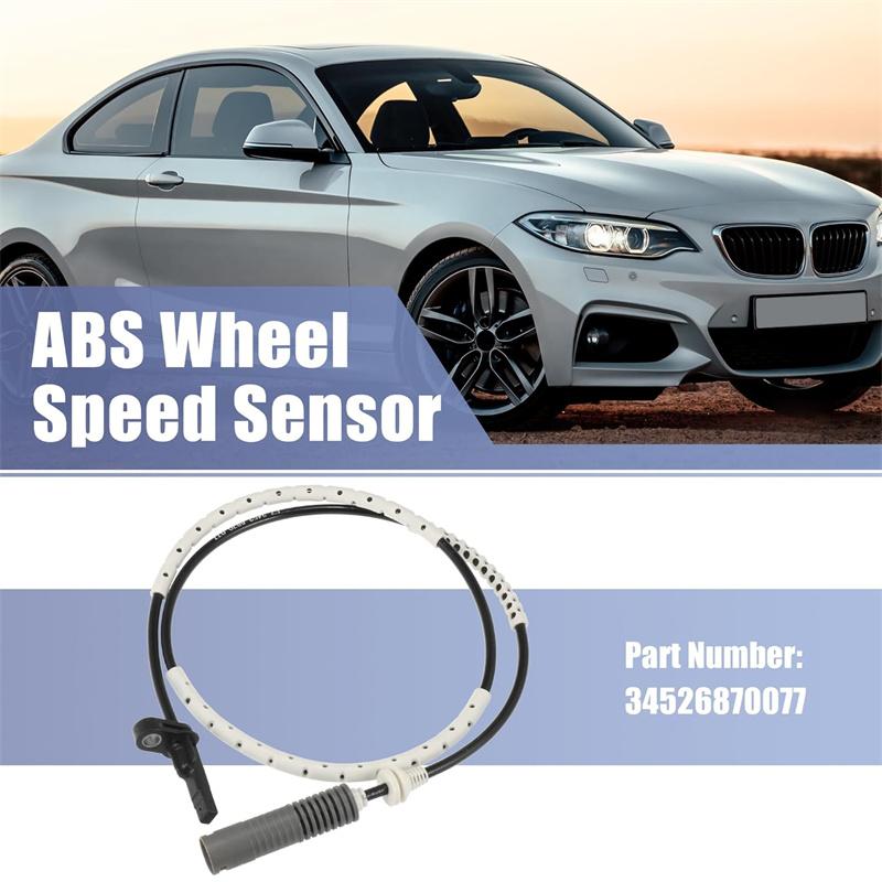 

Rear Left /Right Abs Wheel Speed Sensor For Bmw E81 E82 E87 E88 E90 E91 E92 E93 Car Accessories 34526870077 чёрный