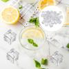 FAVOMOTO 50PCS 20mm Clear Acrylic Ice Cubes, Fake Ice for Photography Props and Kitchen Decor Reusable Ice Cubes for Centerpieces and Vase Fillers