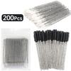 200 Pcs Eyelash Extension Makeup Set Special Eyelash Removal Micro Brush Lipline Brush for Women Lash Make Up Tool