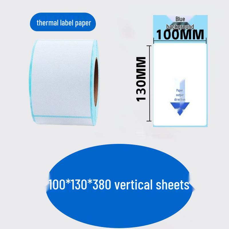 Durable Self-Adhesive Thermal Label Paper for Electronic Scales - Barcode Stickers (Sizes: 80x60, 50x40, 30)